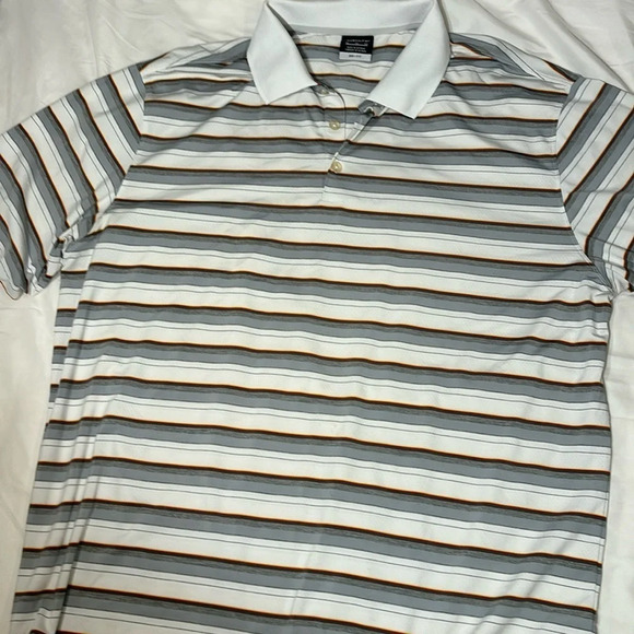 Nike Golf Dri Fit Striped Polo Men’s size XL - Picture 1 of 8